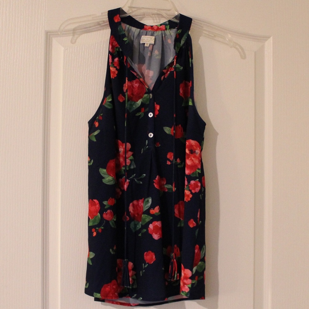 Sleeveless mudpie blouse